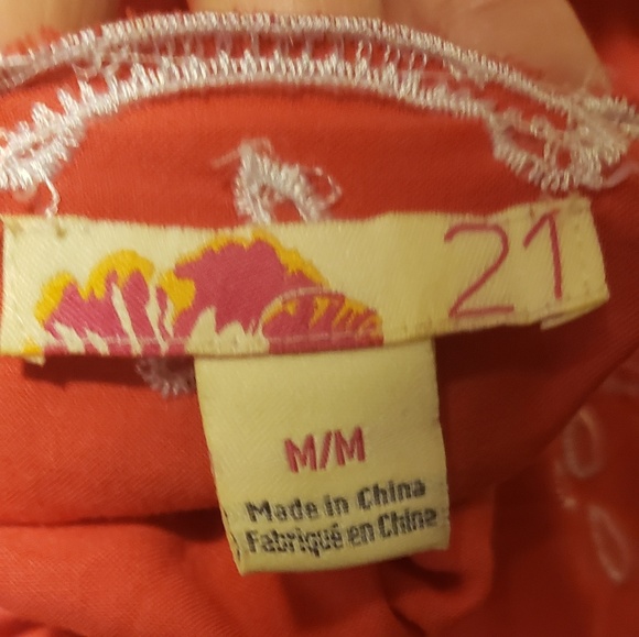 Forever 21 red blouse - Picture 5 of 5